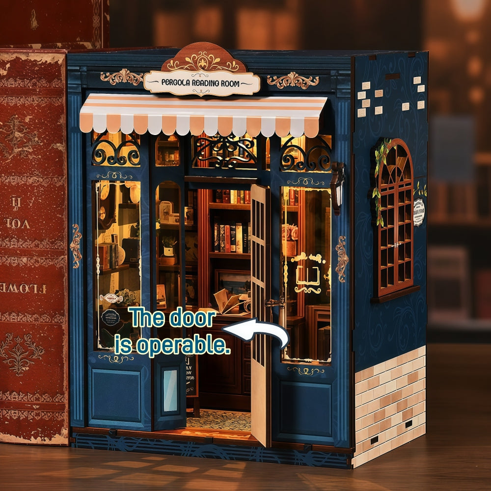 Ugeargeek The Pergola Reading Room Street Corner Book Shop DIY Kit
