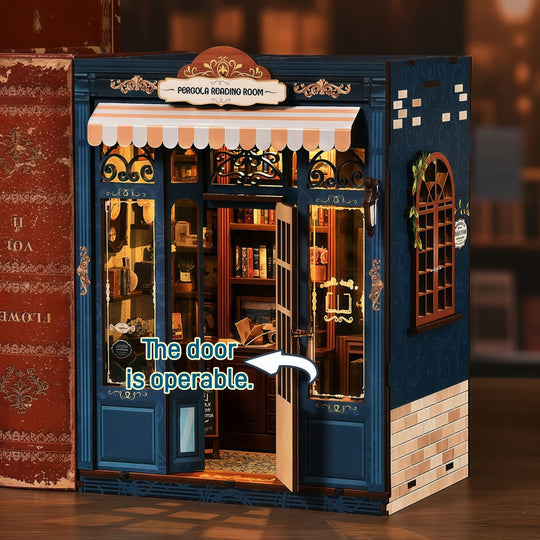 Ugeargeek The Pergola Reading Room Street Corner Book Shop DIY Kit