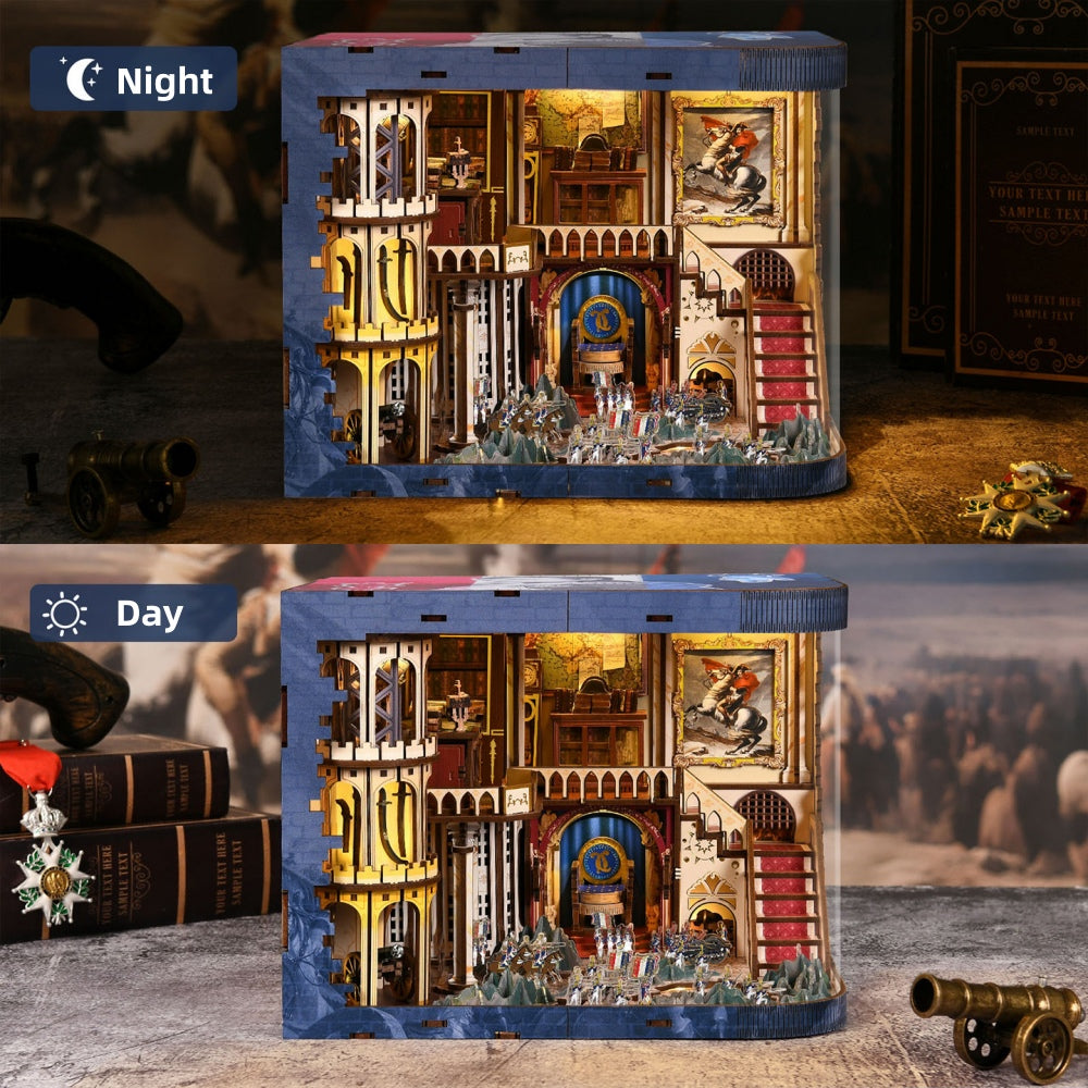 Ugeargeek Empire Tactics - The Napoleon 3D Book Nook