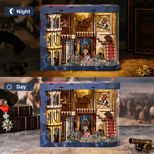 Ugeargeek Empire Tactics - The Napoleon 3D Book Nook