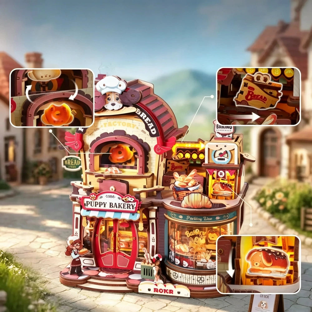 Ugeargeek Puppy Bakery The Little Bread Factory