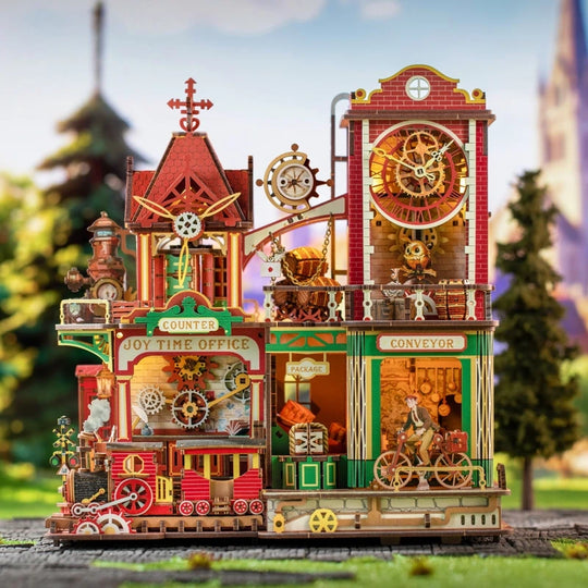 Ugeargeek Joy Time Post Office DIY Miniature House