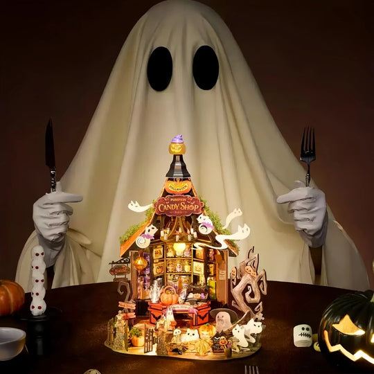 Halloween Ghost Candy House