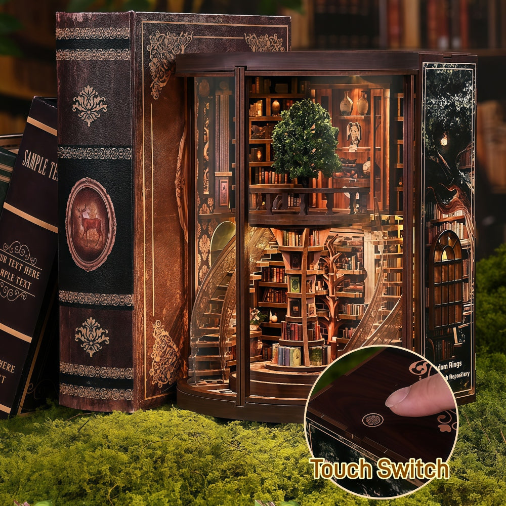 Ugeargeek Wisdom Annual Ring Library Enchanted Corner Book Nook Kit