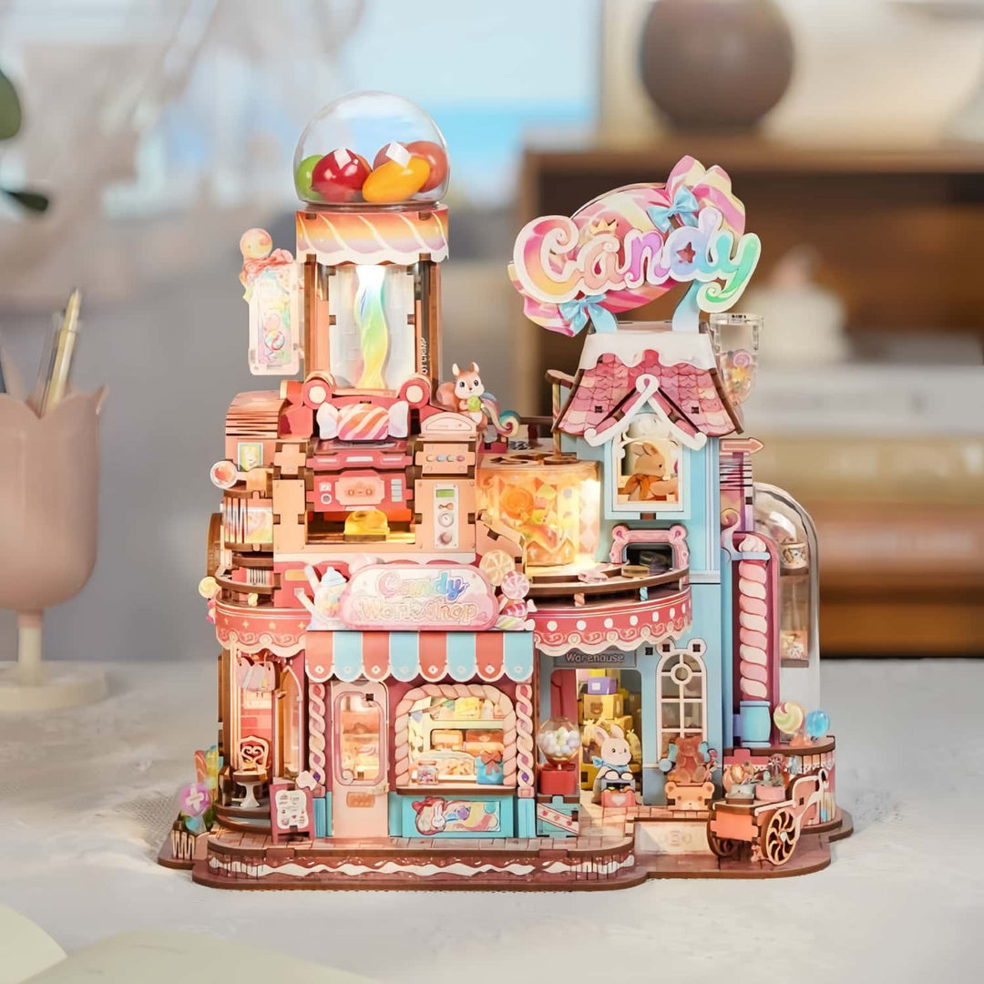 Ugeargeek Carousel Candy Store Model Kit