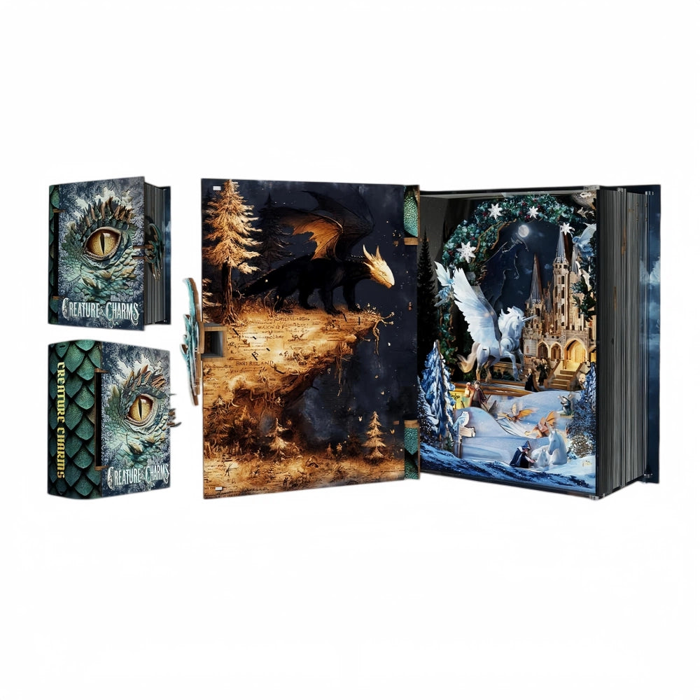 Ugeargeek Winter Sanctuary Book Nook Kit