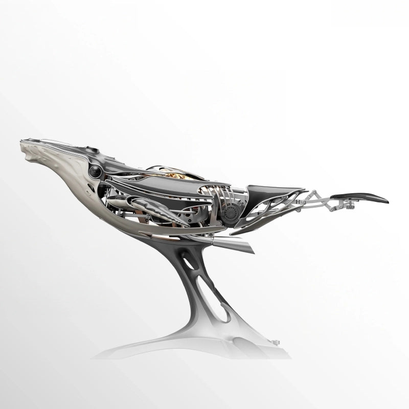 Mechanical Humpback Whale Premium Dynamic Bionic Artwork 3D Metal Model Kit