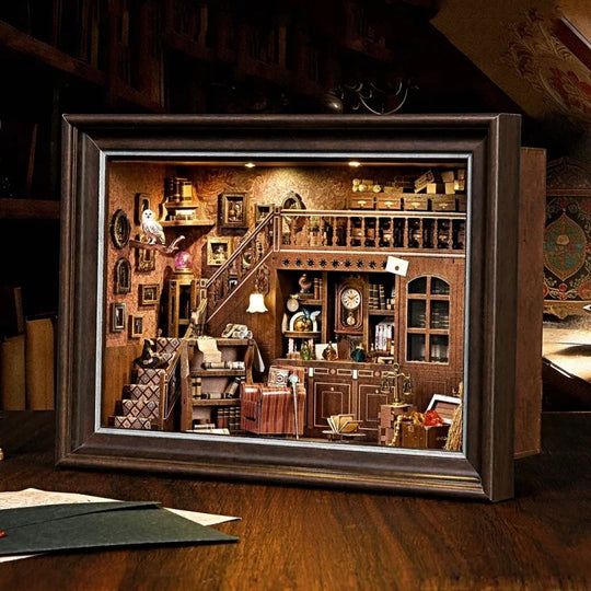 Ugeargeek Enchanted Loft Study Display Frame