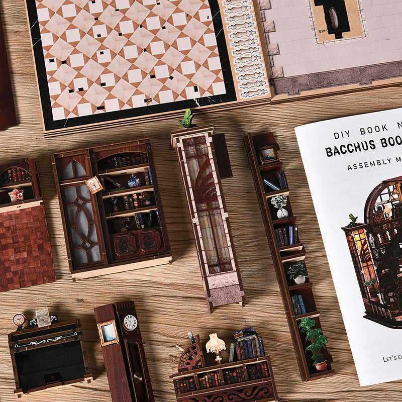 Ugeargeek The Eternal Library  3D Wooden Loft