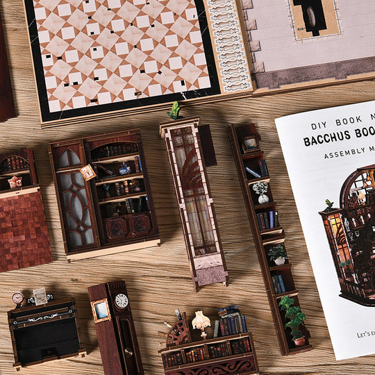 Ugeargeek The Eternal Library  3D Wooden Loft