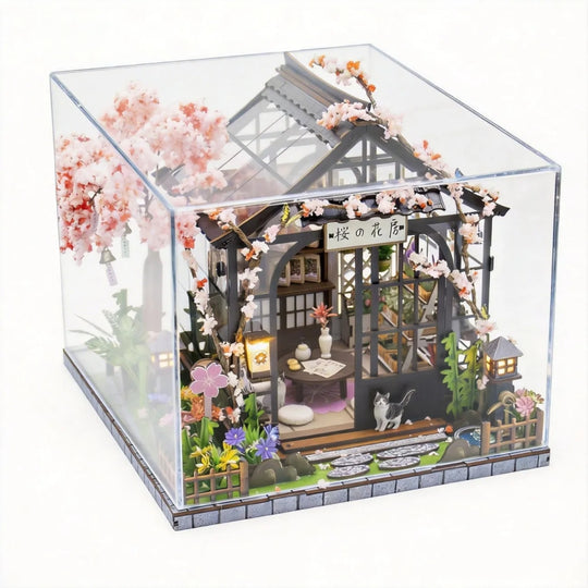 Ugeargeek DIY Miniature Sakura Greenhouse Kit