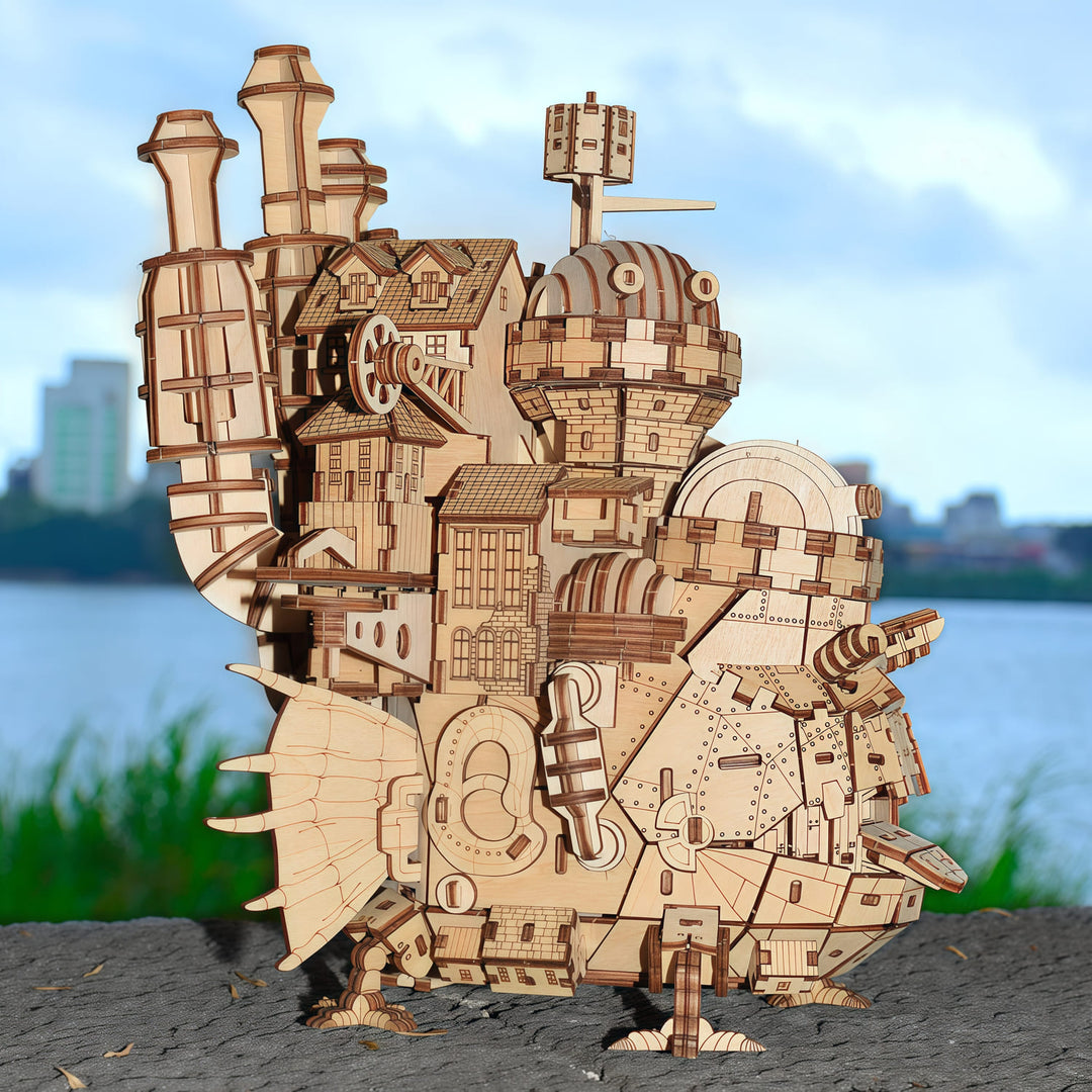 Hal's Moving Castle 3D Wooden Puzzle