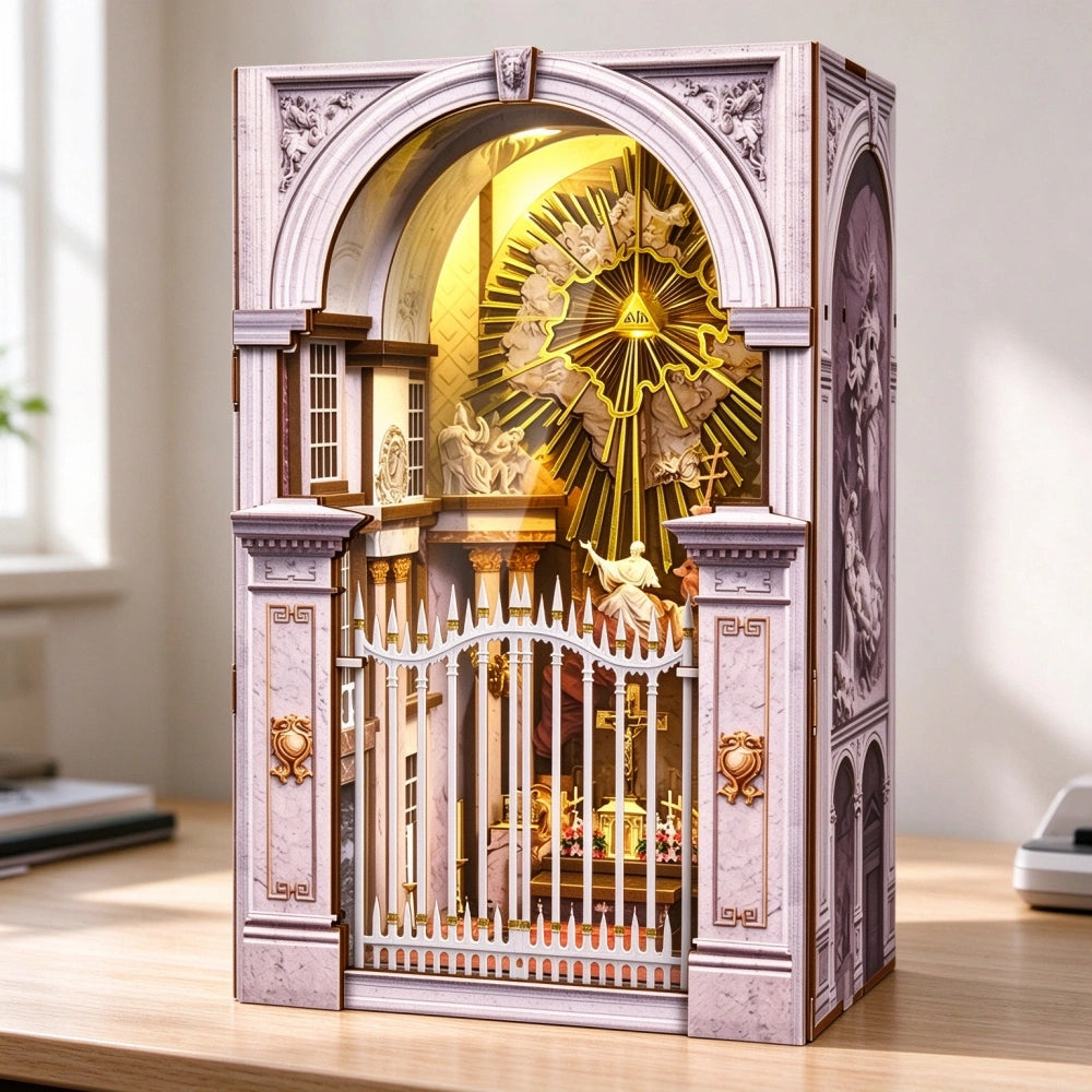 Ugeargeek Sacred Cathedral Book Nook Kit