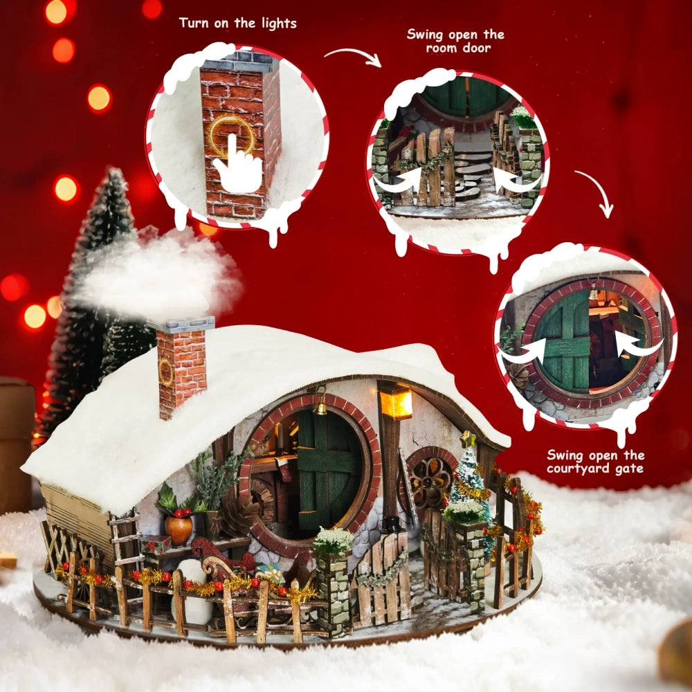 Ugeargeek Magic Ring Snow House