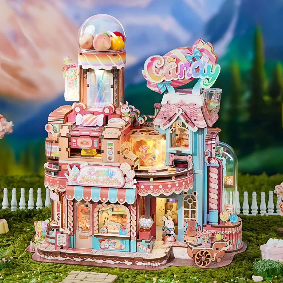 Ugeargeek Carousel Candy Store Model Kit