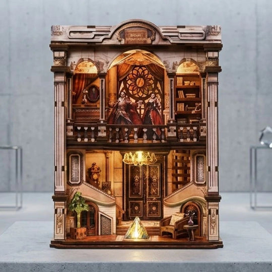 Dream Opera House DIY Wooden Miniature Book Nook Kit