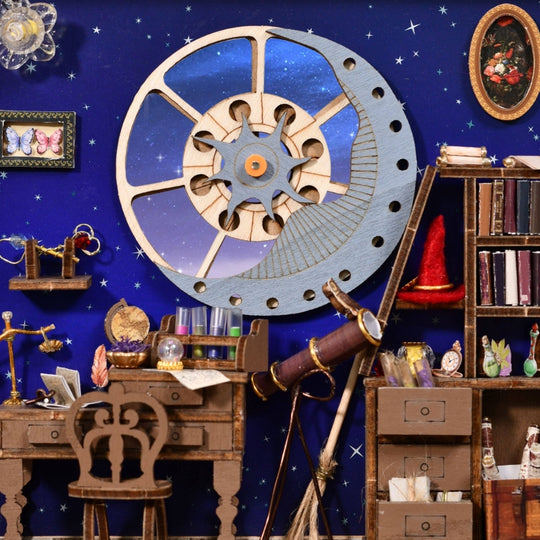 Ugeargeek The Stargazer's Study 3D Frame Diorama