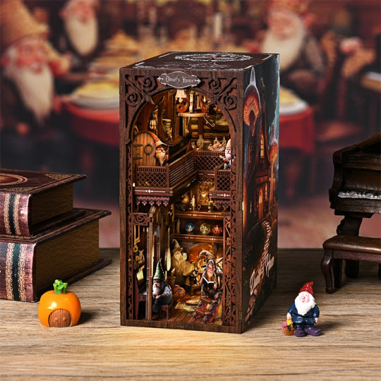 Ugeargeek Dwarf's House DIY Book Nook