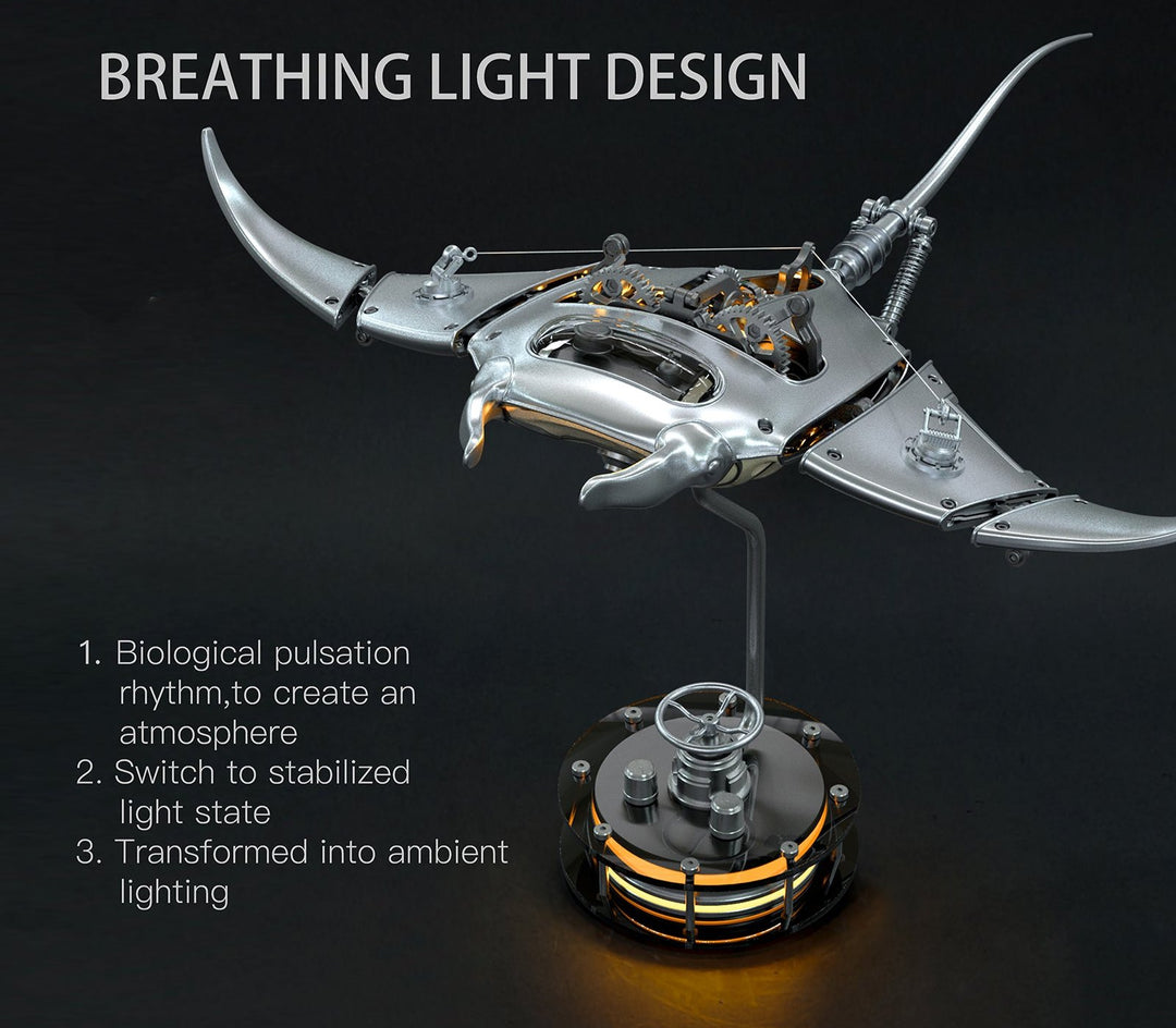 Ugeargeek Mobula Rays  Bionic Metal Models