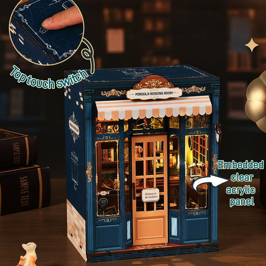 Ugeargeek The Pergola Reading Room Street Corner Book Shop DIY Kit