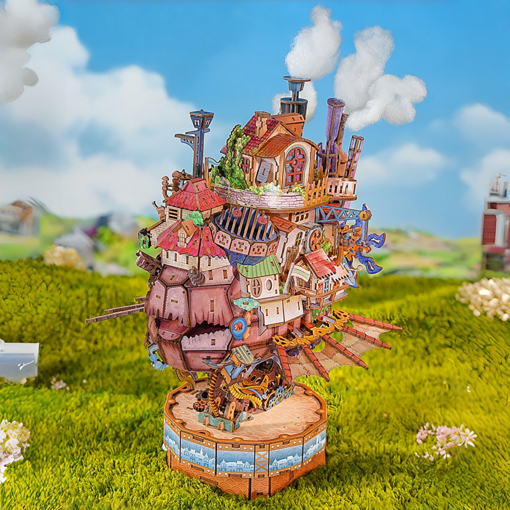 Roaming Fortress 3D Wooden Puzzle