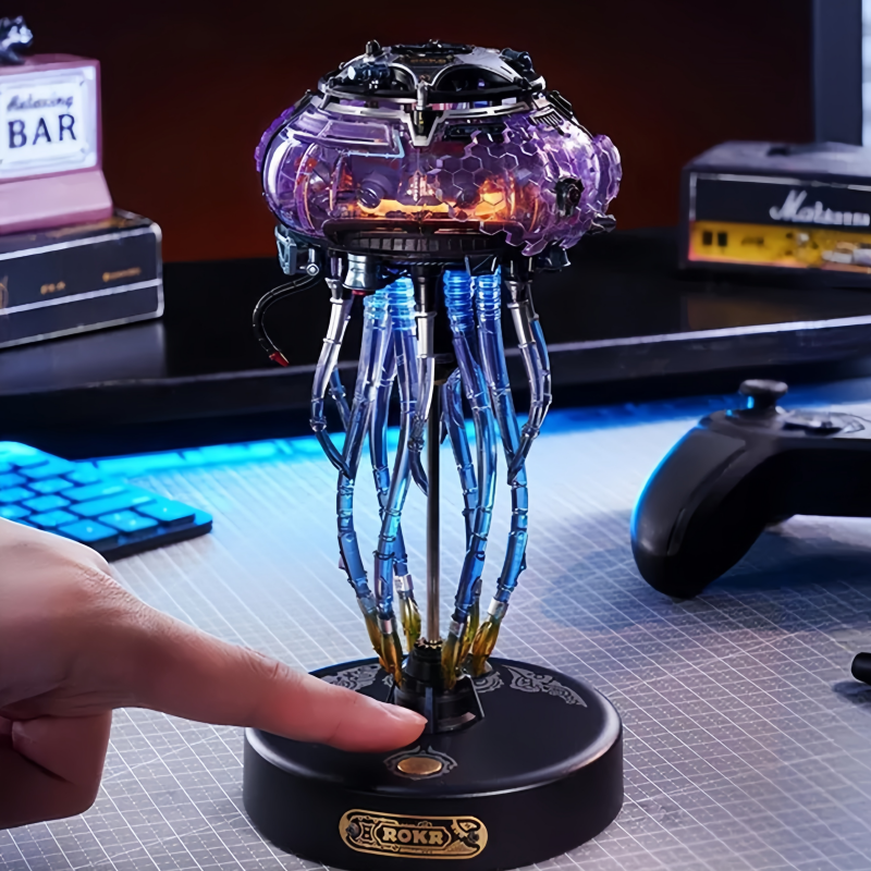 Luminous Mechanical Jellyfish Kinetic Model Kit Rokr