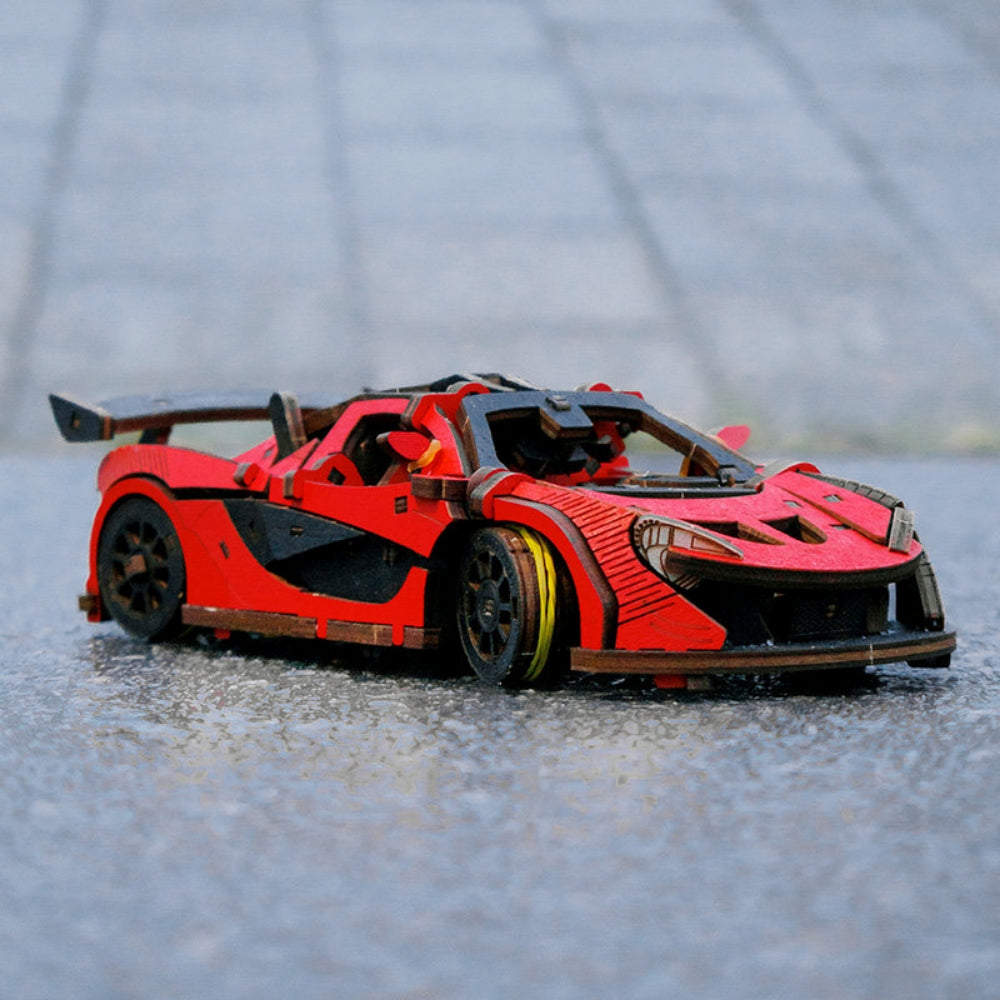 Ugeargeek 3D Wooden Lamborghini Racing Car Model