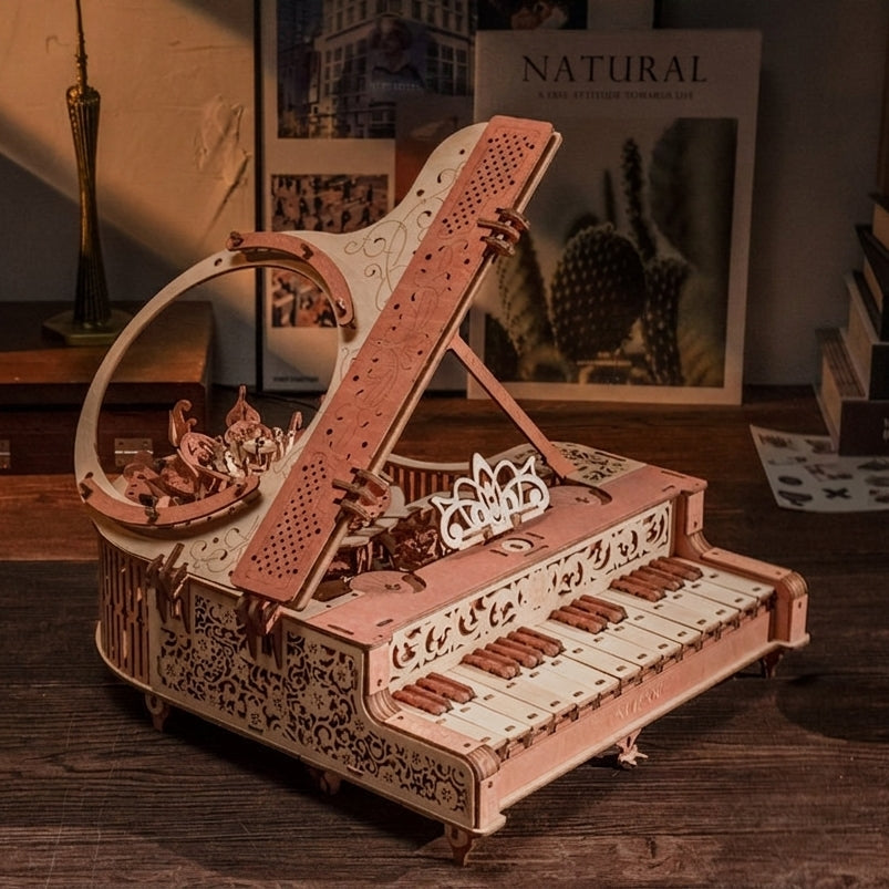 Ugeargeek Virtuoso Plus 3D Wood Piano Playable & Bluetooth