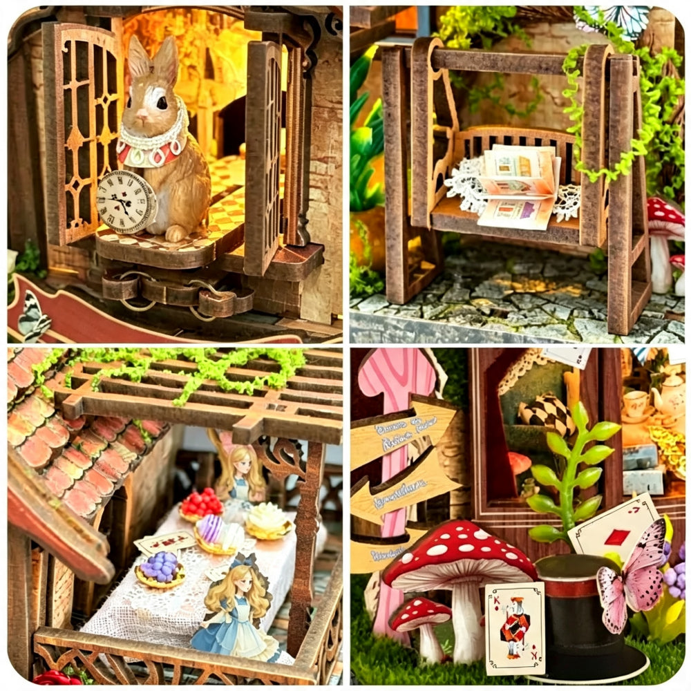 Ugeargeek Alice’s Enchanted Cottage 3D Wooden Puzzle