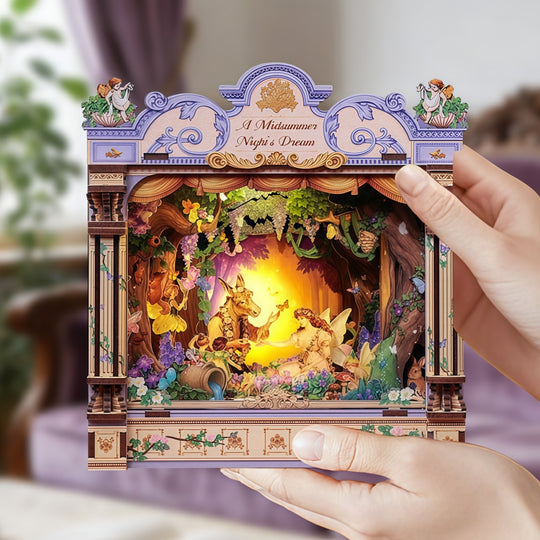 Ugeargeek Enchanted Forest Shakespearean Stage 3D Kit
