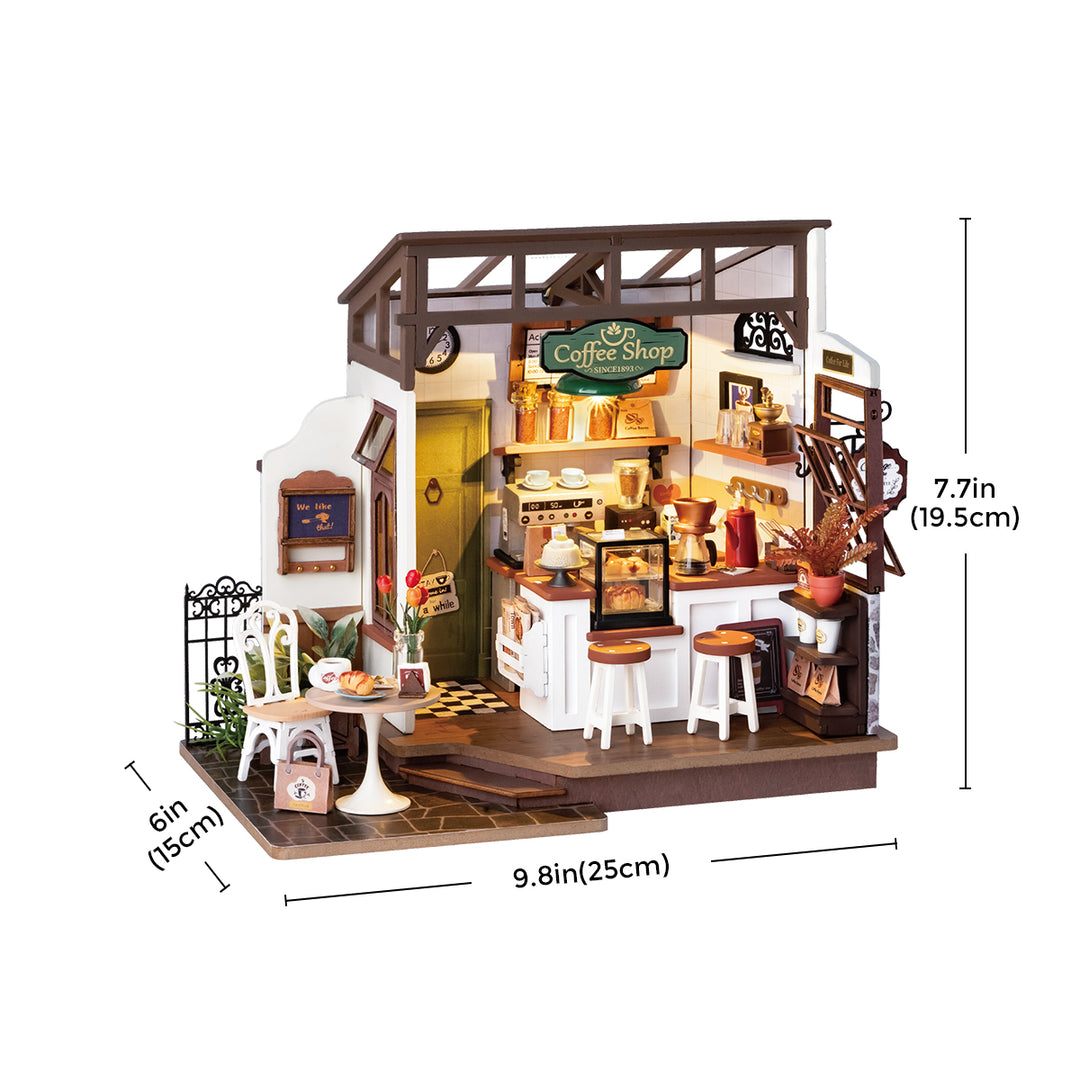 Flavory Café Miniature House kit DG162 Rolife