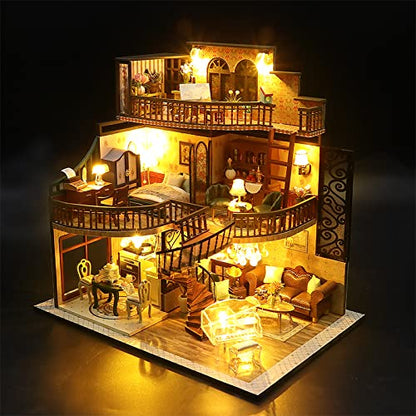 Dream Building Pavilion DIY Dollhouse Miniature