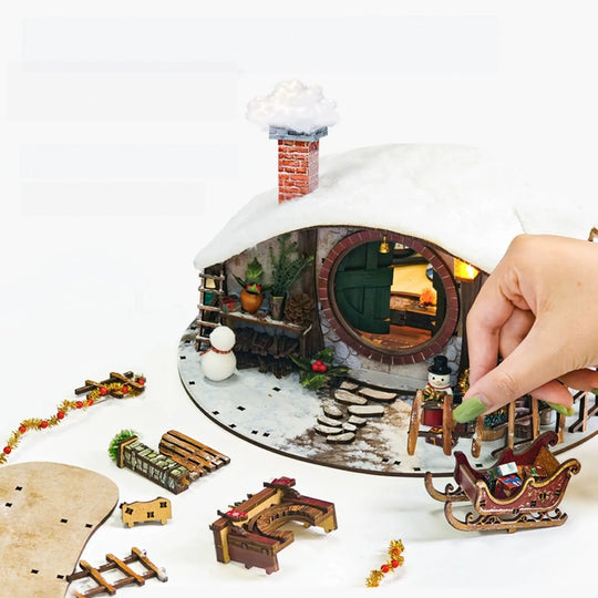 Ugeargeek Magic Ring Snow House