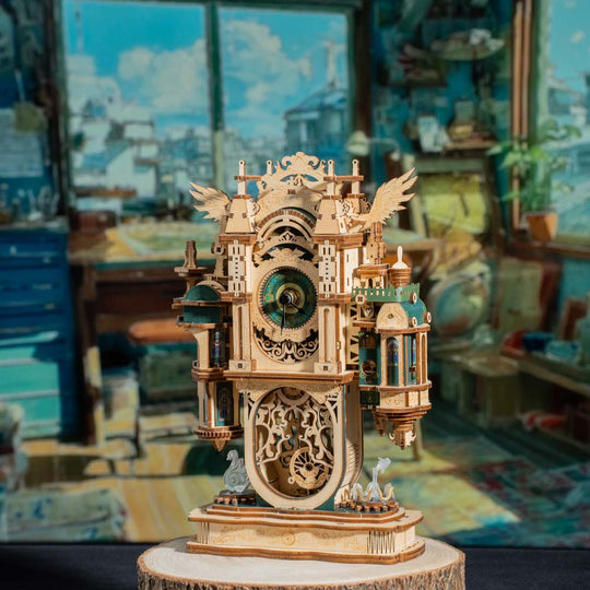 Ugeargeek The Swan Lake Chronos Pendulum Clock