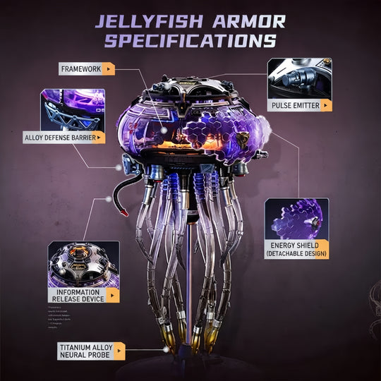 Luminous Mechanical Jellyfish Kinetic Model Kit Rokr