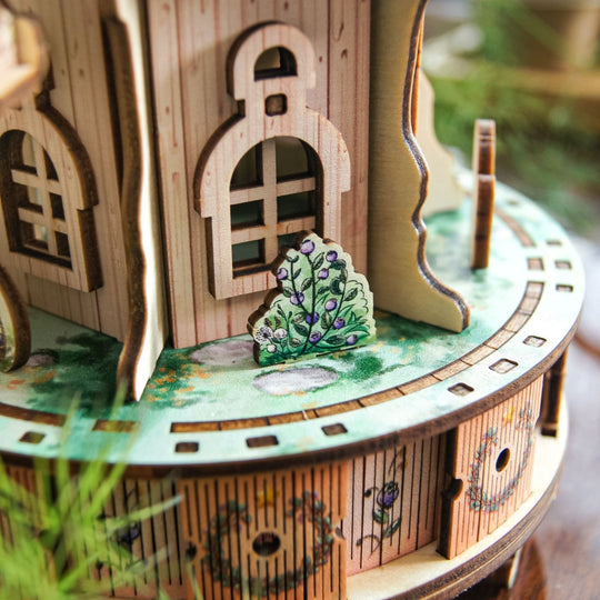 Ugeargeek Evergreen Forest Treehouse 3D Wooden Puzzle