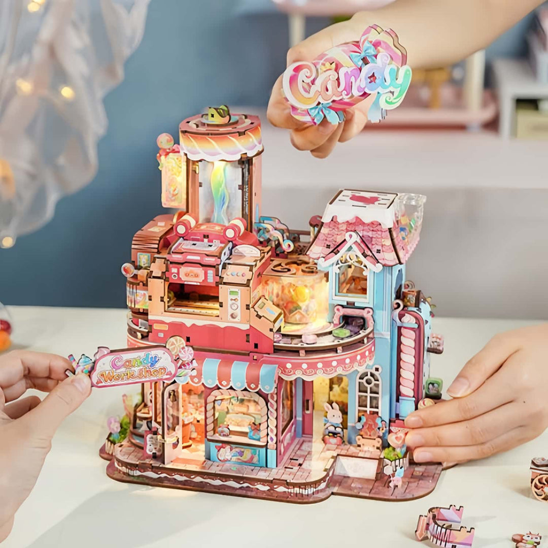 Ugeargeek Carousel Candy Store Model Kit