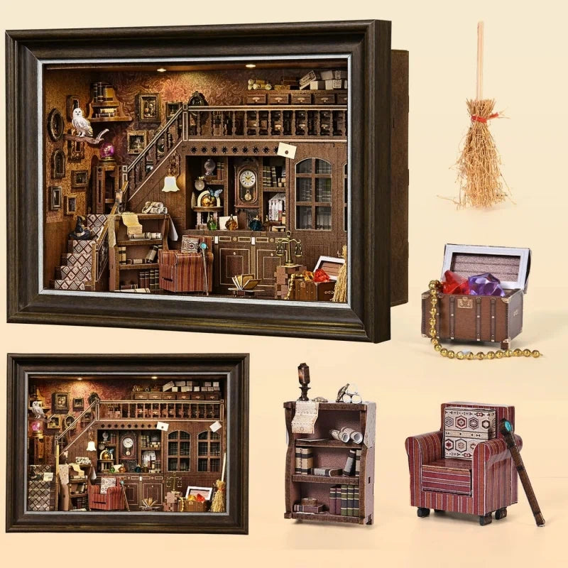 Ugeargeek Enchanted Loft Study Display Frame