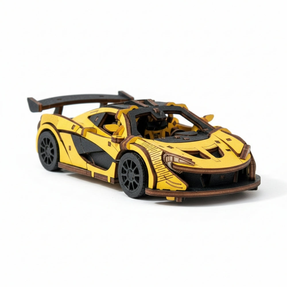 Ugeargeek 3D Wooden Lamborghini Racing Car Model