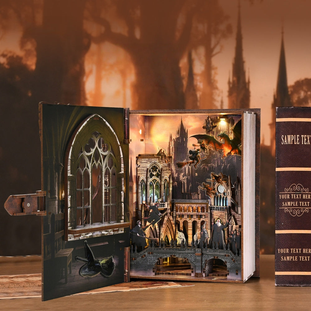 Ugeargeek Flight Academy DIY Book Nook Kit