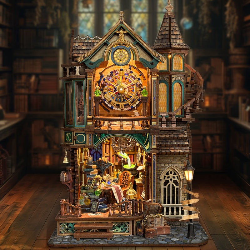 Ugeargeek Mystical Timekeeper's Atelier DIY Book Nook
