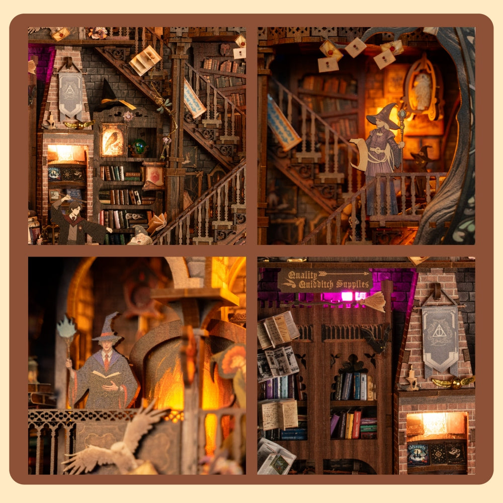 Ugeargeek Magic Academy 3D Wooden Puzzle