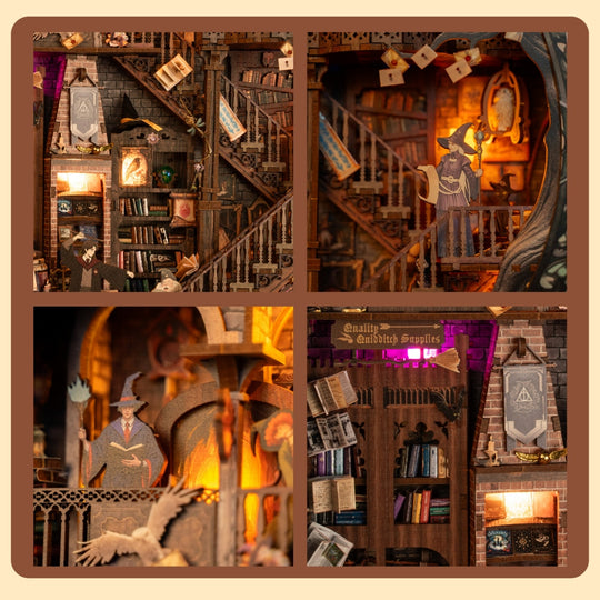 Ugeargeek Magic Academy 3D Wooden Puzzle