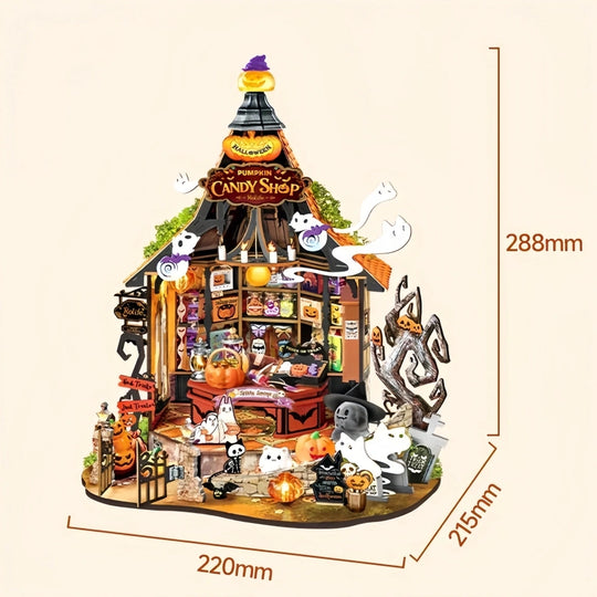 Halloween Ghost Candy House