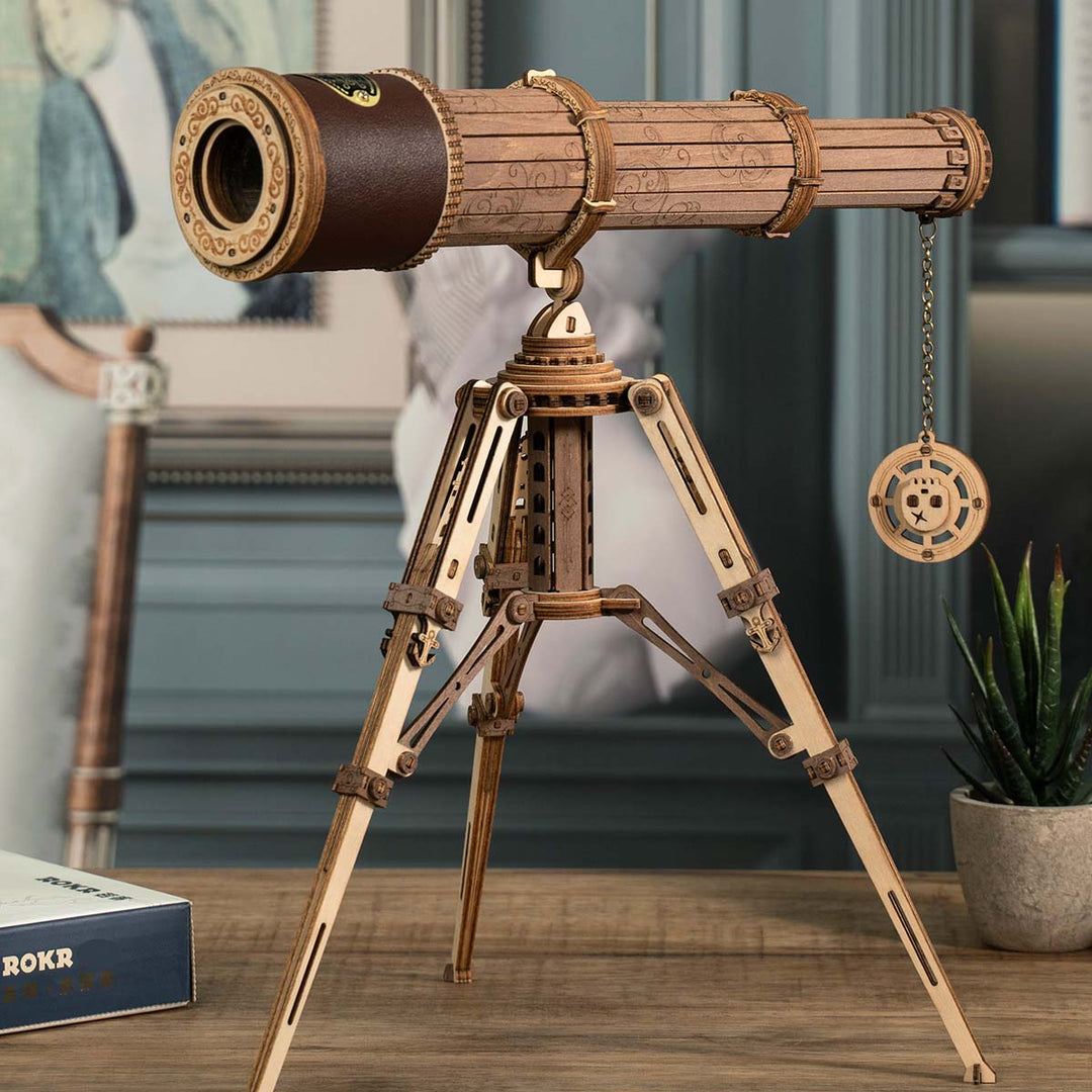 Monocular Telescope 3D Wooden Puzzle ST004 Rokr