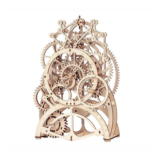 Pendulum Clock Mechanical Gears 3D Wooden Puzzle LK501 Rokr