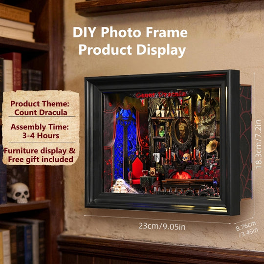 Ugeargeek Count Dracula DIY Photo Frame