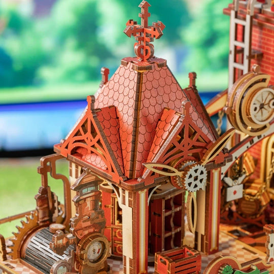 Ugeargeek Joy Time Post Office DIY Miniature House