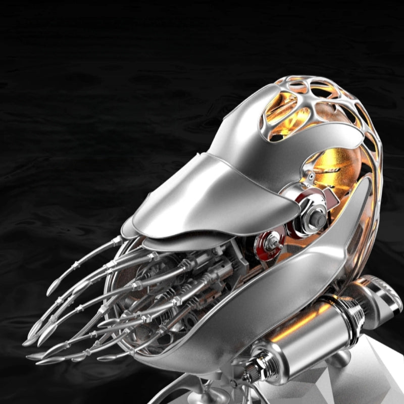 Mechanical Nautilus Premium Dynamic Bionic Artwork 3D Metal Model Kit