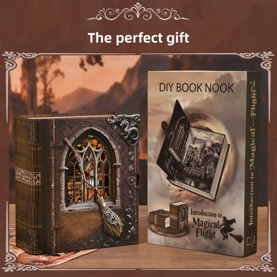 Ugeargeek Flight Academy DIY Book Nook Kit